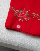 Red Wide Emirati Hijab — RZ6-36